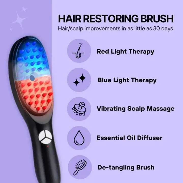 Electric Massage Comb For Hair Loss Prevention